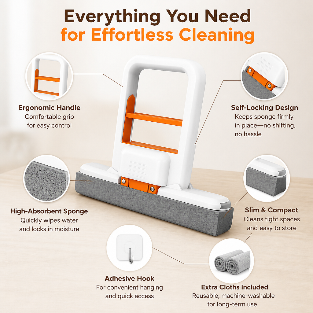 SwiftSweep™ — Effortless Cleaning Power That Frees Your Time and Energy