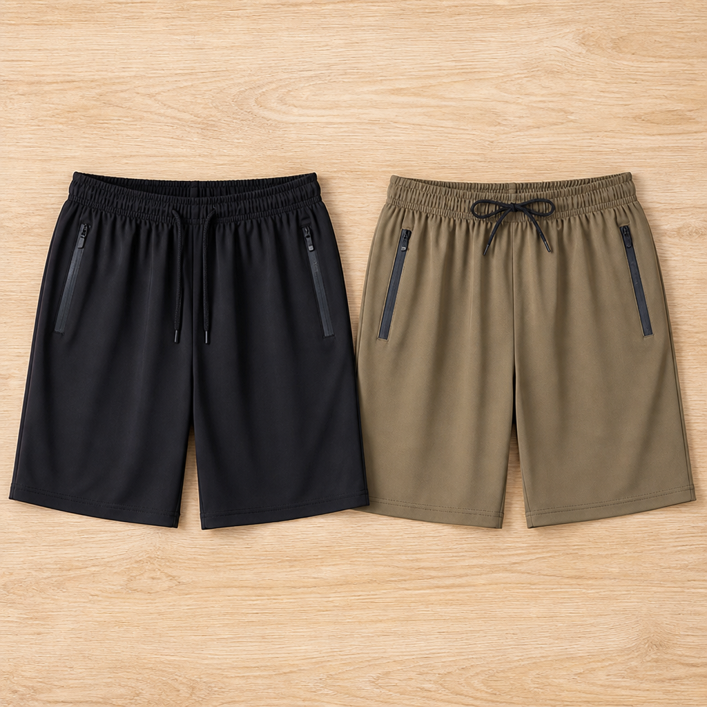 BreezeLite™ Shorts — Stay Cool, Dry, and Confident All Day Long