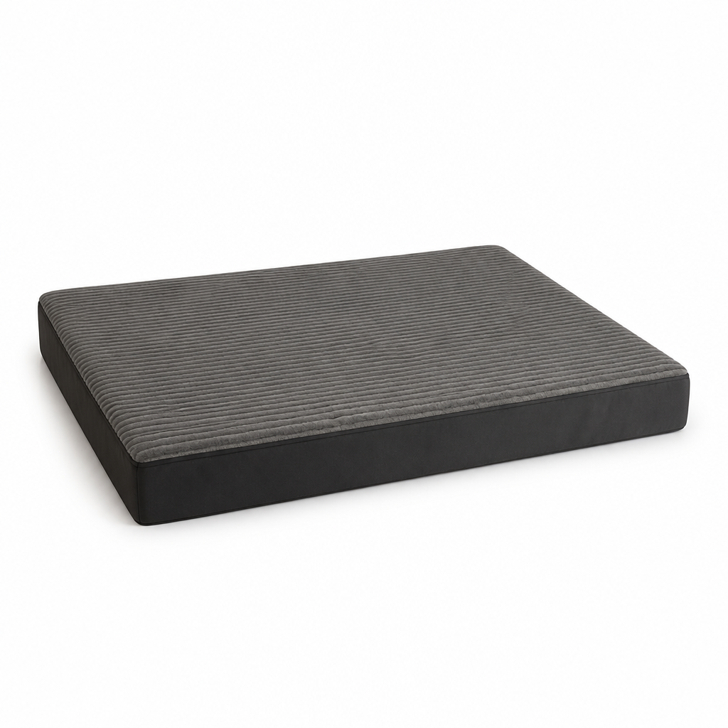 Orthopedic Two-Layer Memory Foam Dog Bed (Large, Removable Washable Cover)