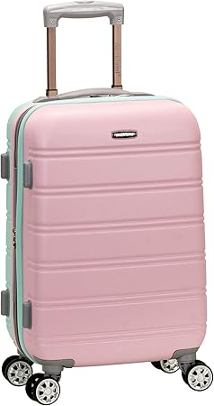 Expandable Hard Shell Carry-On Luggage with 4 Spinning Wheels