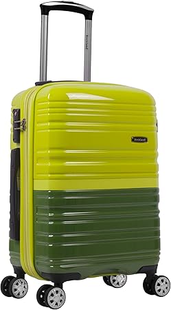 Expandable Hard Shell Carry-On Luggage with 4 Spinning Wheels