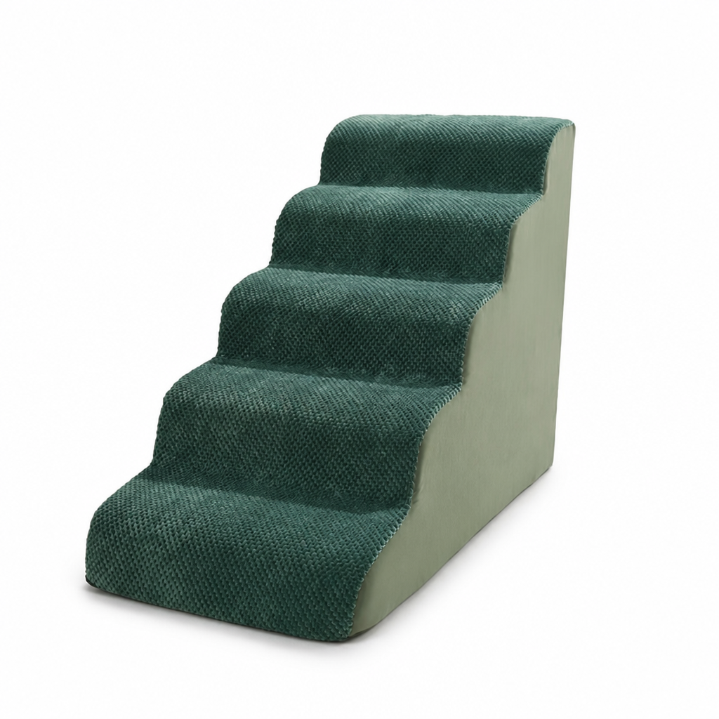 Orthopedic Non-Slip High-Density Foam Pet Stairs (Removable Washable Cover)
