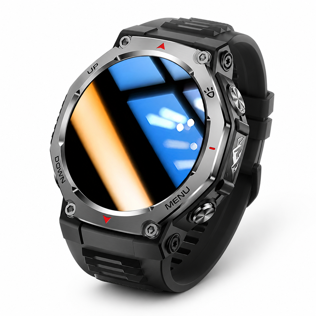 1.43" HD AMOLED Swimproof Smartwatch (100+ Sport Modes)