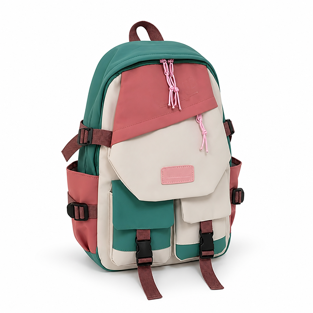 Lightweight Large-Capacity Korean-Style Backpack (Pencil Bag & Handbag Option)