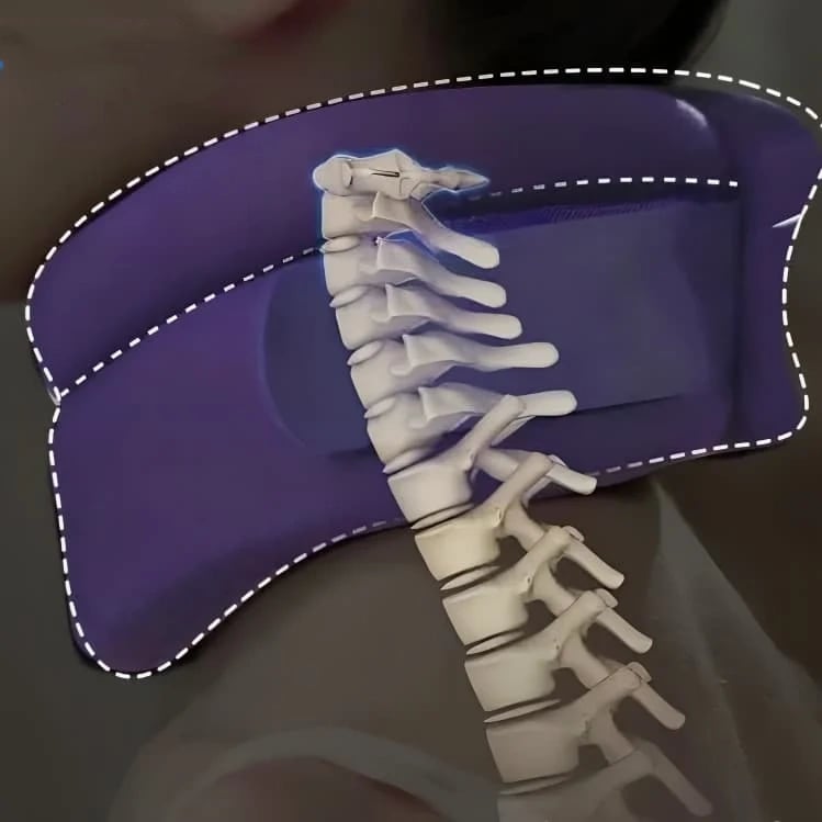 V-Shaped Neck Support for Snoring Prevention