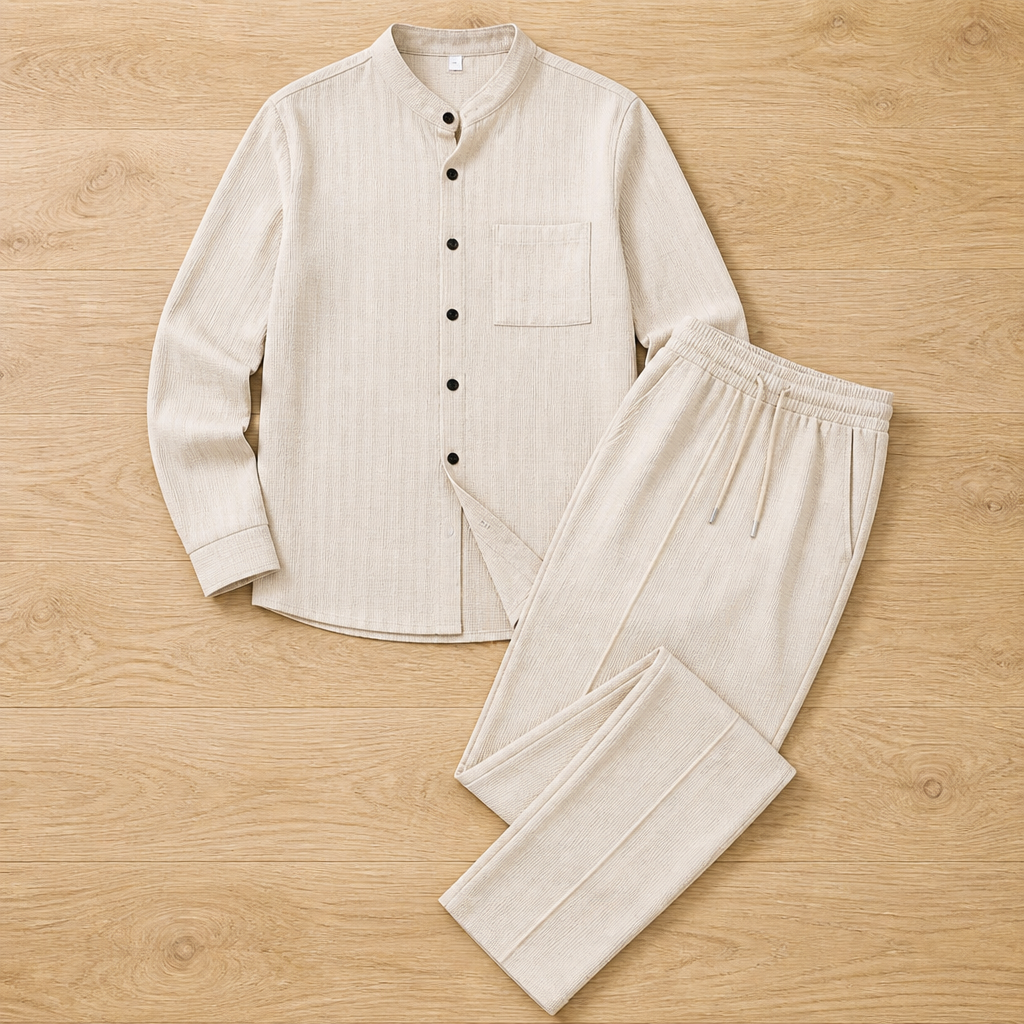 TailorEase™ 2-Piece Waffle Set — Feel Effortlessly Sharp and Completely Free All Day Long