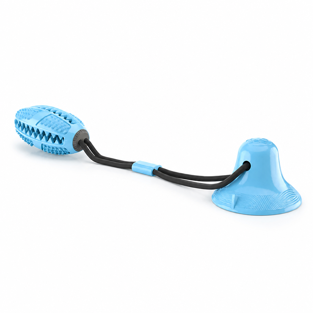 Suction-Cup Treat-Dispensing Dog Toy