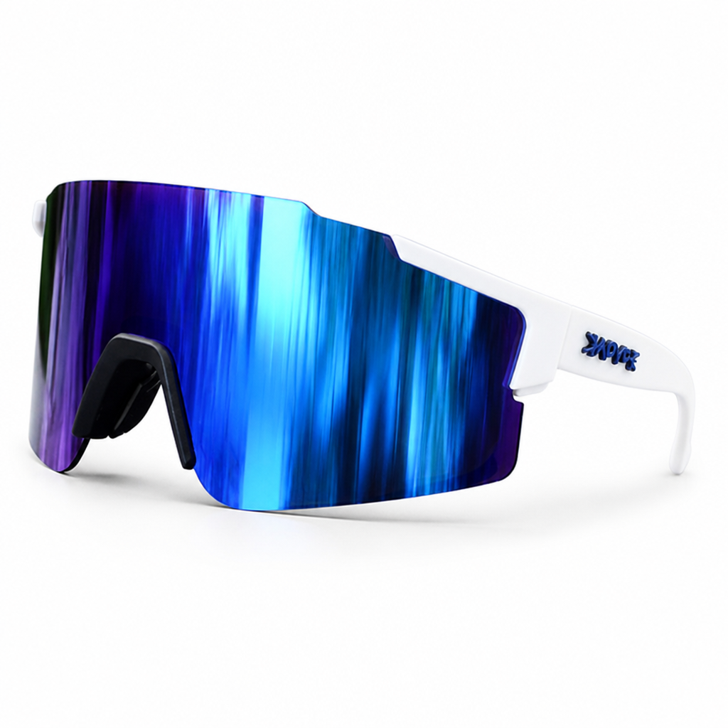 UV-Protective Aerodynamic Cycling Sunglasses (Adjustable Fit)