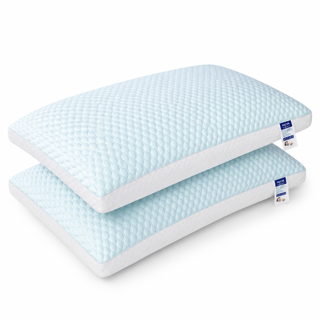 Ergonomic Cooling Breathable Neck Support Pillow