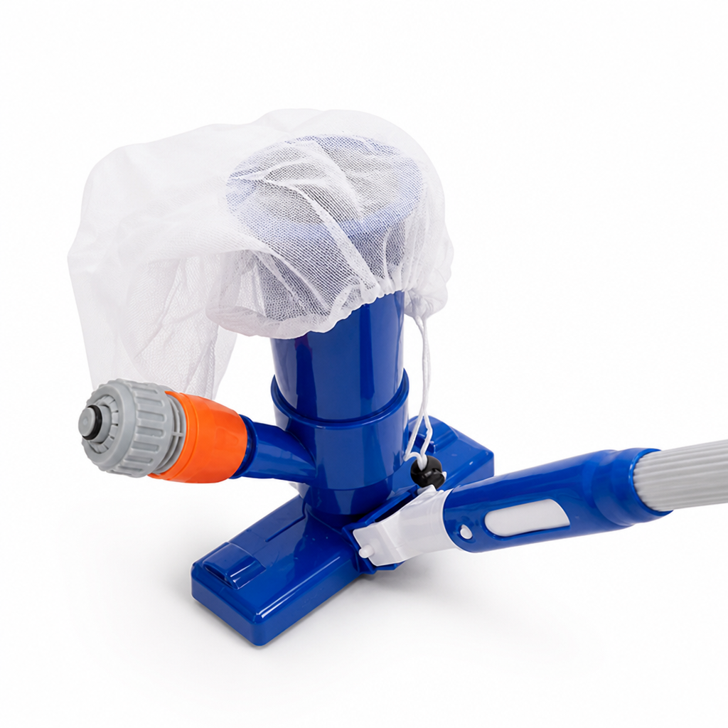 Hose-Powered Venturi Pool Vacuum (40-Inch Telescoping Pole)
