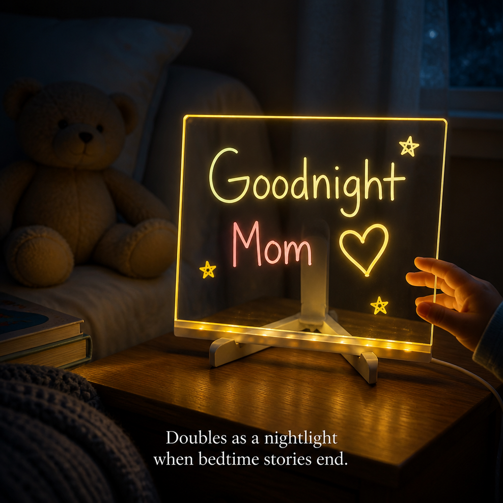 LumaCraft™ — Swap Screen Time For Radiant Doodles That Erase Instantly