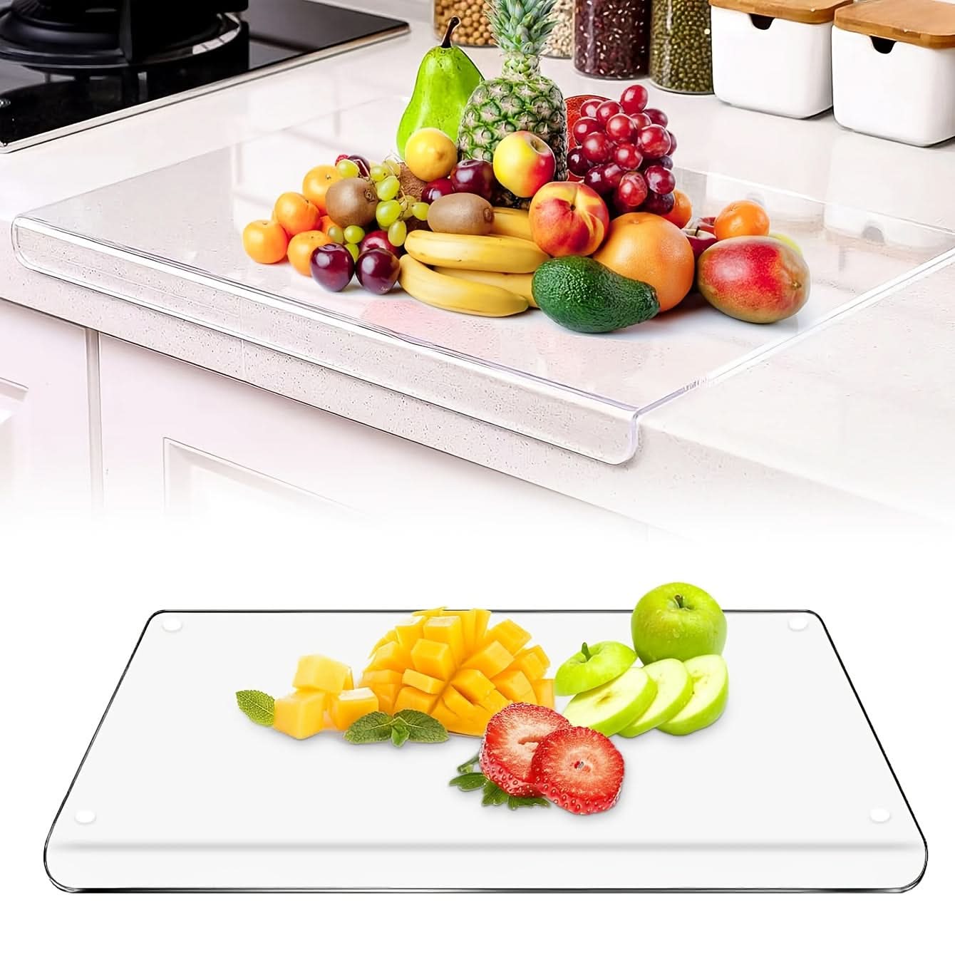 Non-Slip Cutting Board for Countertop Use