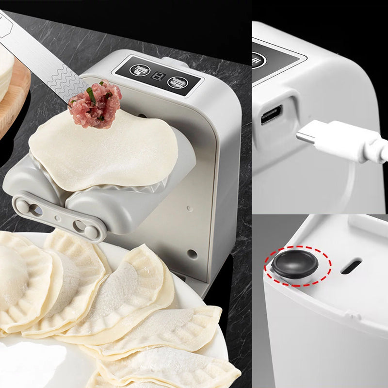 Automatic Dumpling Maker – Creates Ideal Folds with One Button