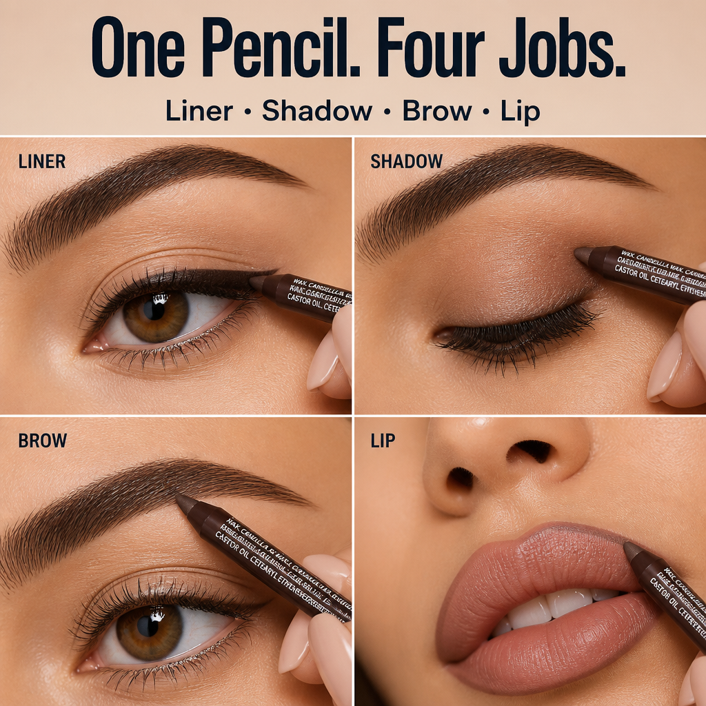 PrismFlo™ — Apply 10 Vibrant Eye Shades That Stay Put Until Taken Off