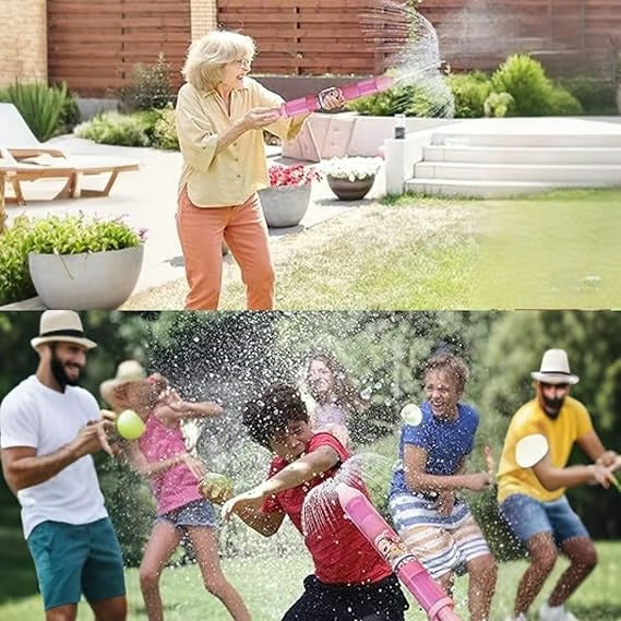 Outdoor Fun Water Blaster with Fireworks Spray Design