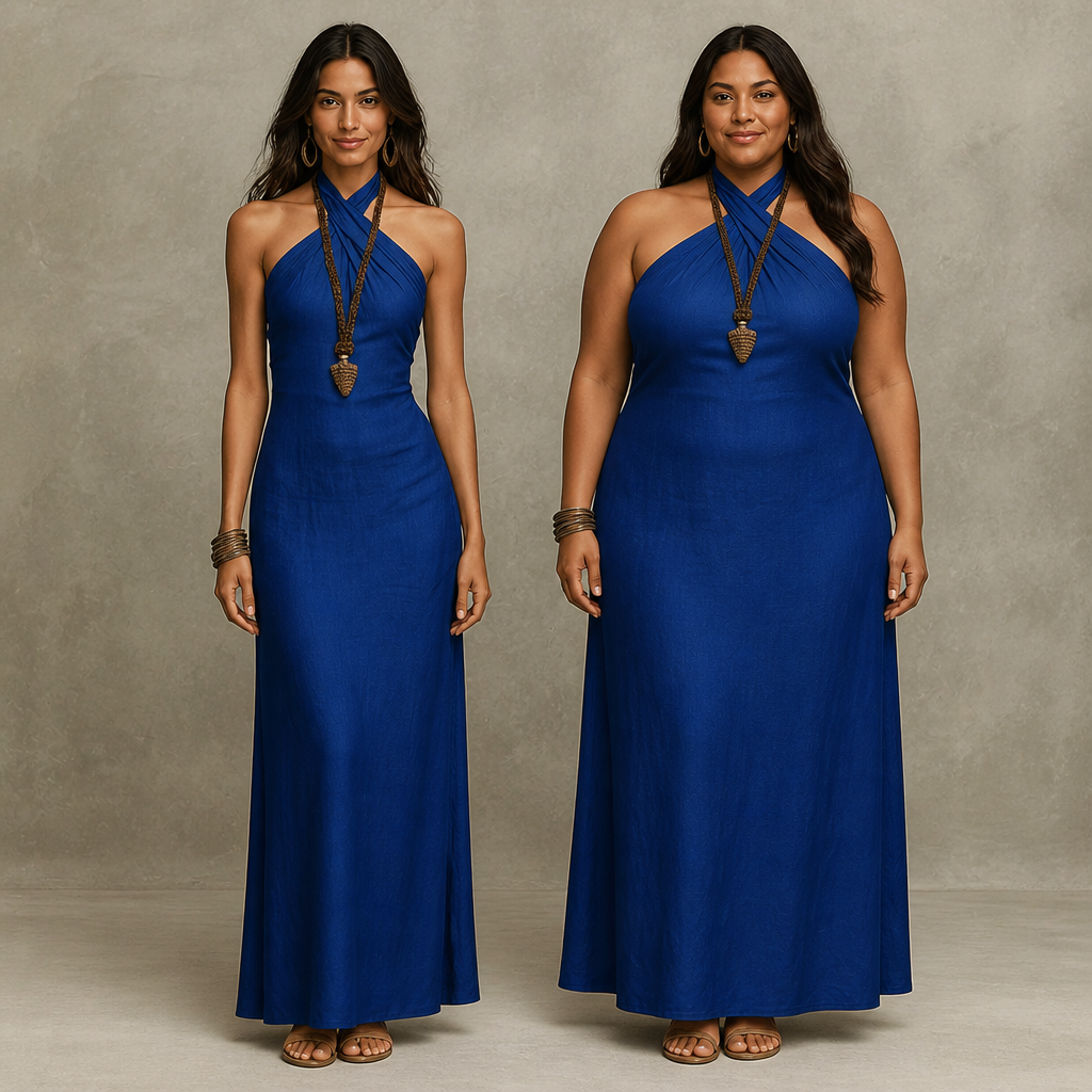 LumaSera™ Linen Dress — Stay Cool and Radiate Effortless Elegance All Day Long