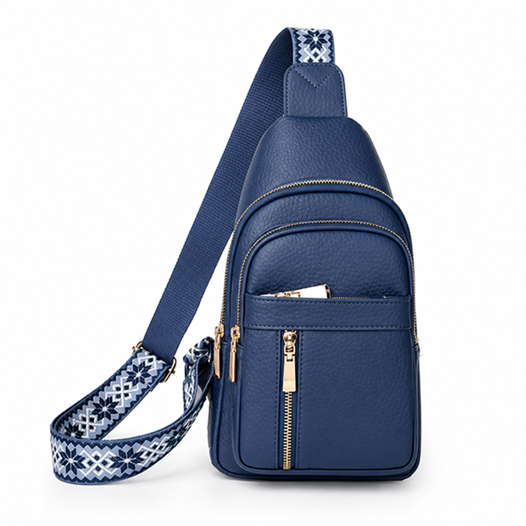 Anti-Slash RFID-Blocking Water-Repellent Crossbody Bag