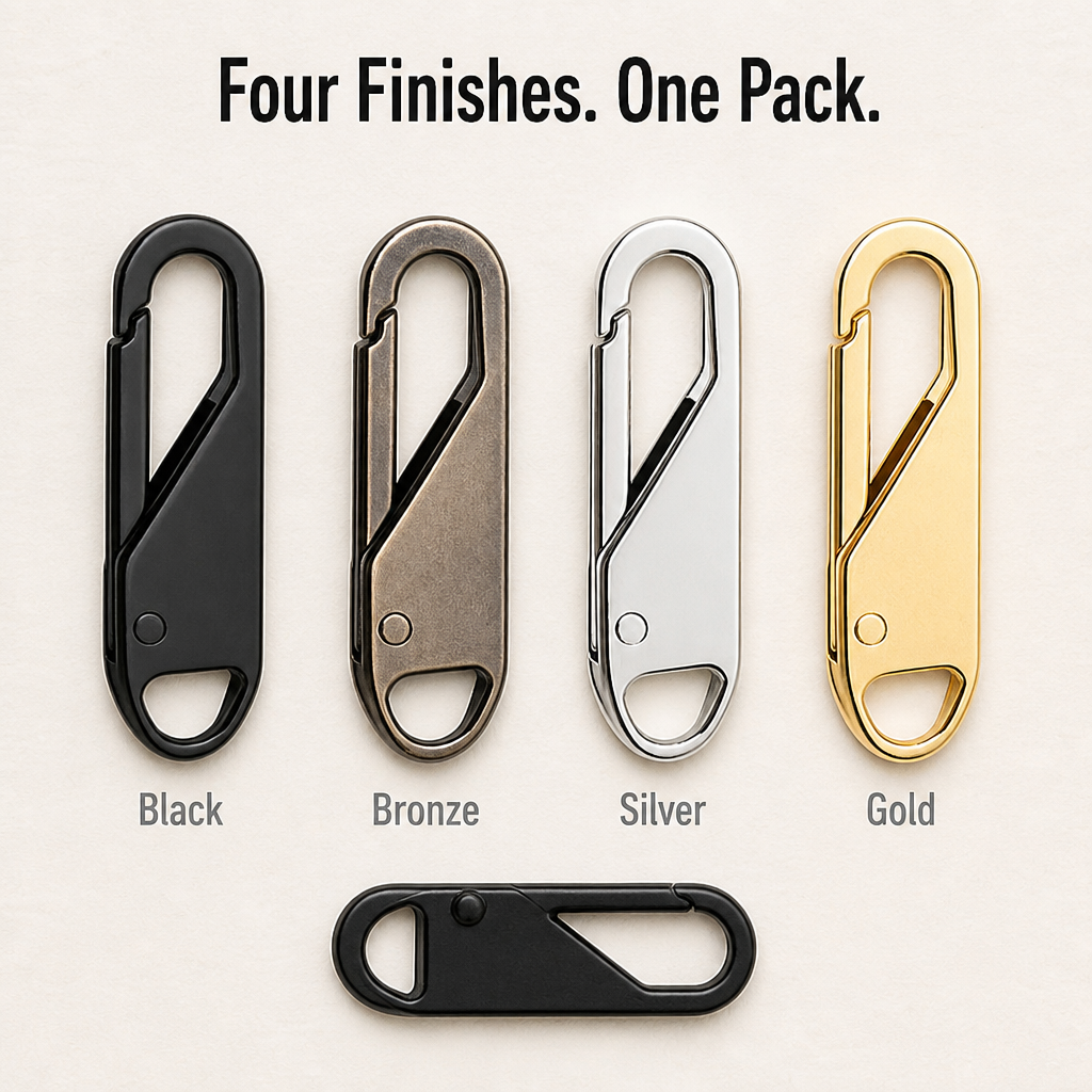 ZipProFix™ — Fix Any Damaged Zipper Pull in Less Than 10 Seconds | 8-Pack