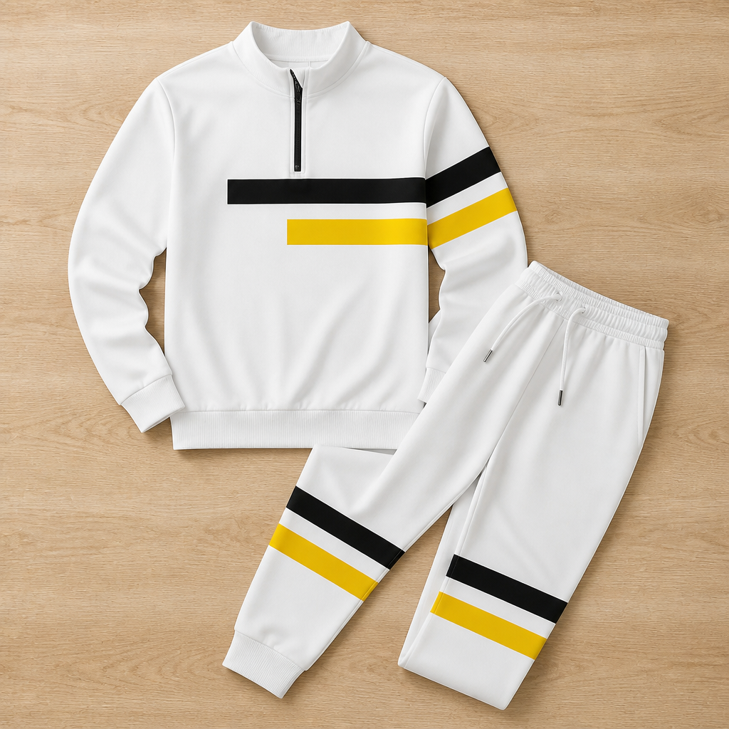 VeroStride™ Half-Zip Tracksuit Set — Command Attention with Every Move in Unmatched Comfort and Style