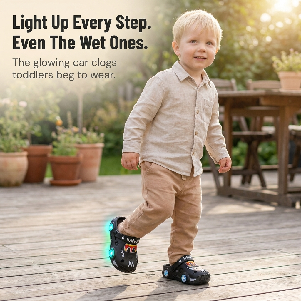 LumoSprints™ — Illuminate Every Step & Hold Firm on Slippery Floors Toddlers Often Slip On