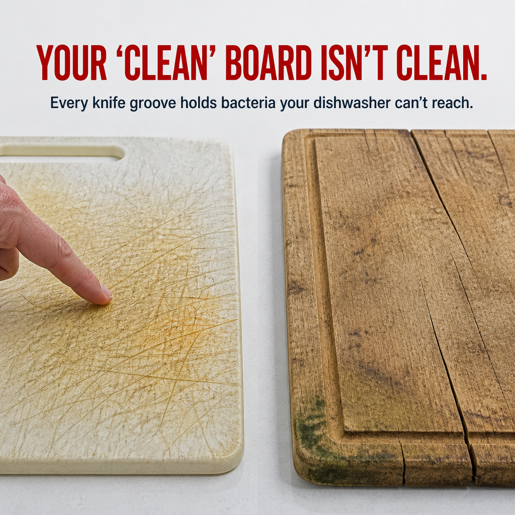 PureSteel™ — Attaches to Your Counter and Erases Bacteria in Seconds