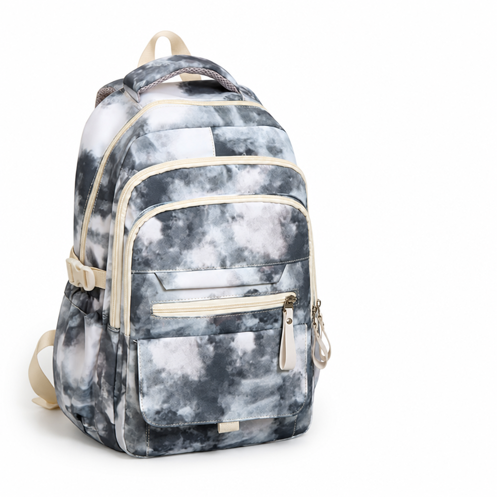 Large-Capacity Multi-Pocket Backpack (Laptop Compartment)