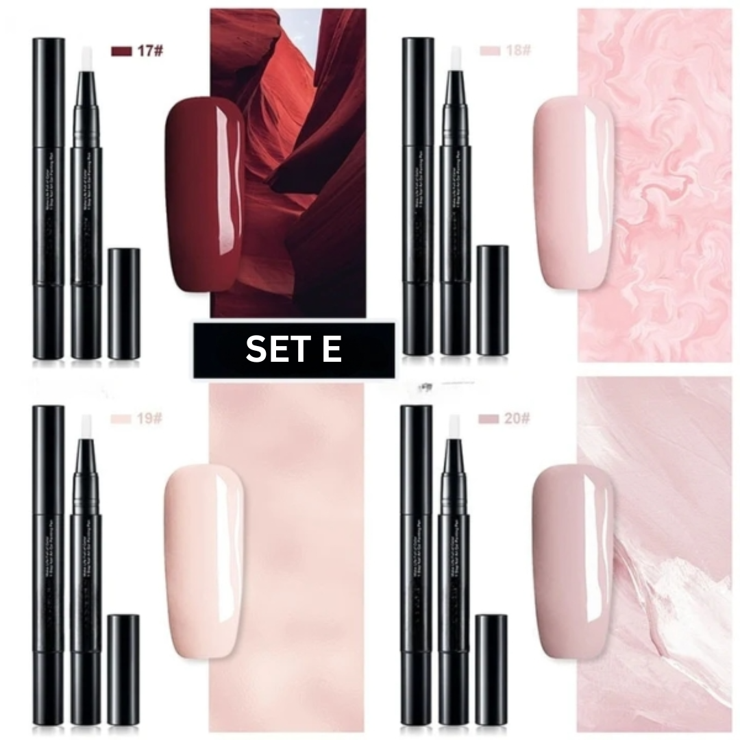ChromaSwipe™ Gel Pen Set — Command Perfect, Show-Stopping Nails That Own Every Room