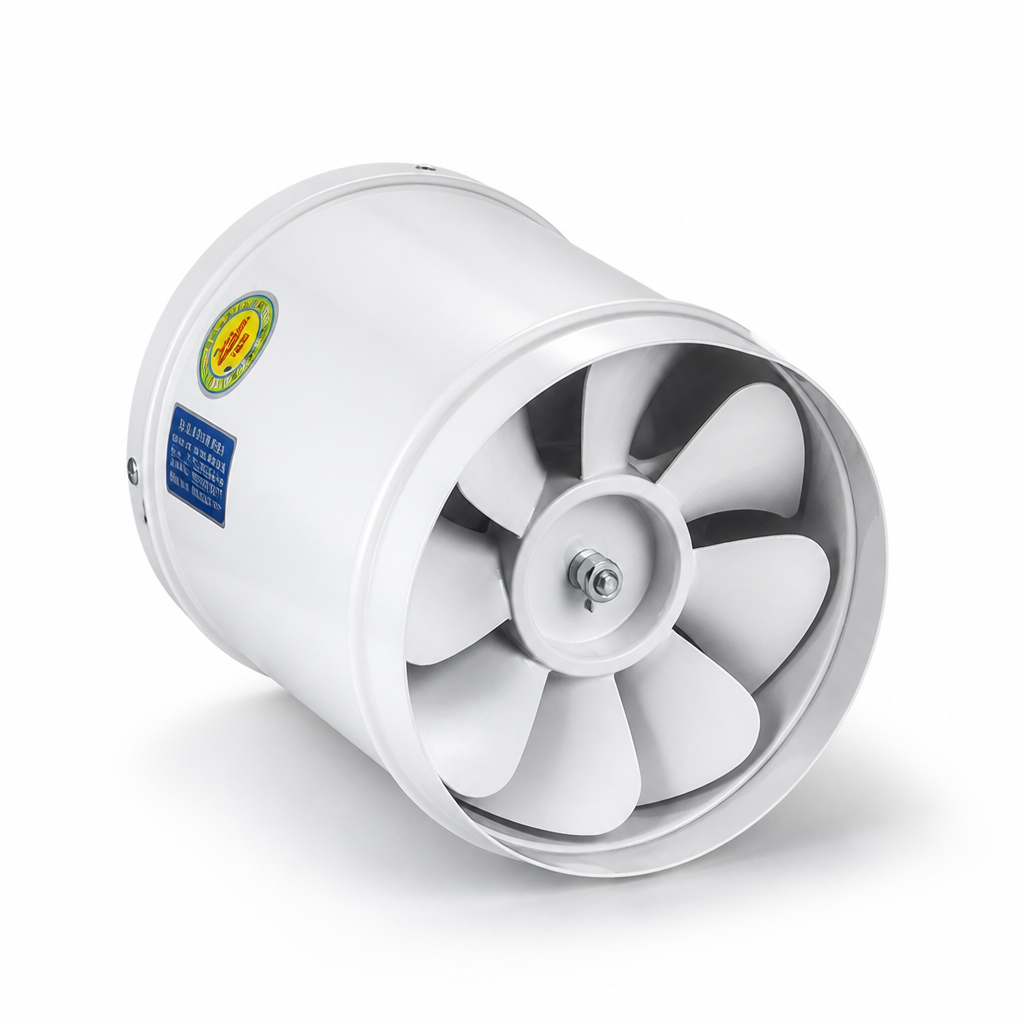 Quiet 7-Blade Enclosed Copper Motor Exhaust Fan