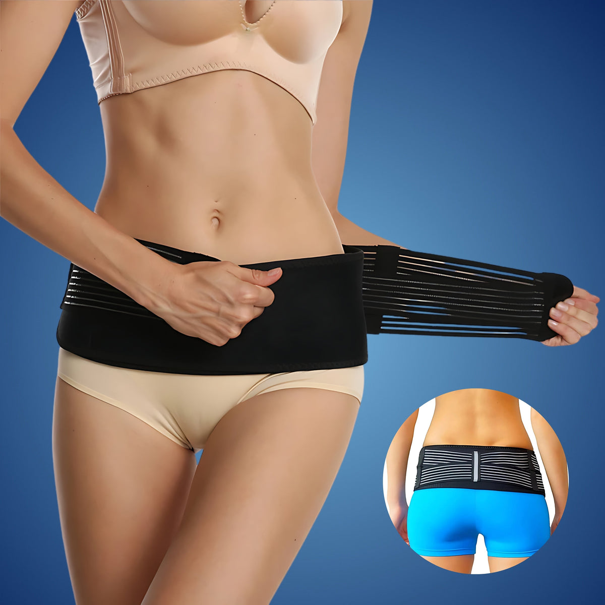 Pelvis Correction Belt for Hip Lift – Posture Support & SI Joint Alignment