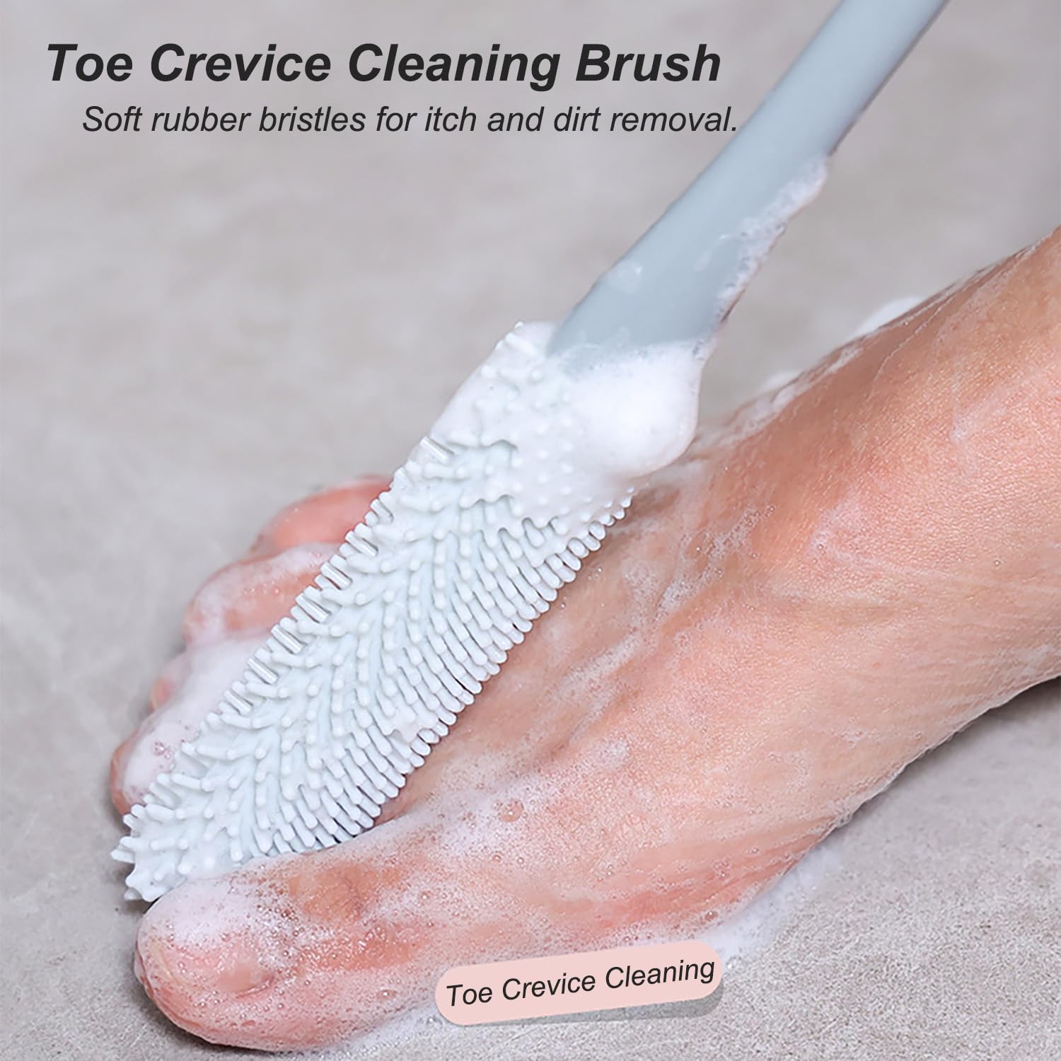 Soft Bristle Cleaner for Toe Separators