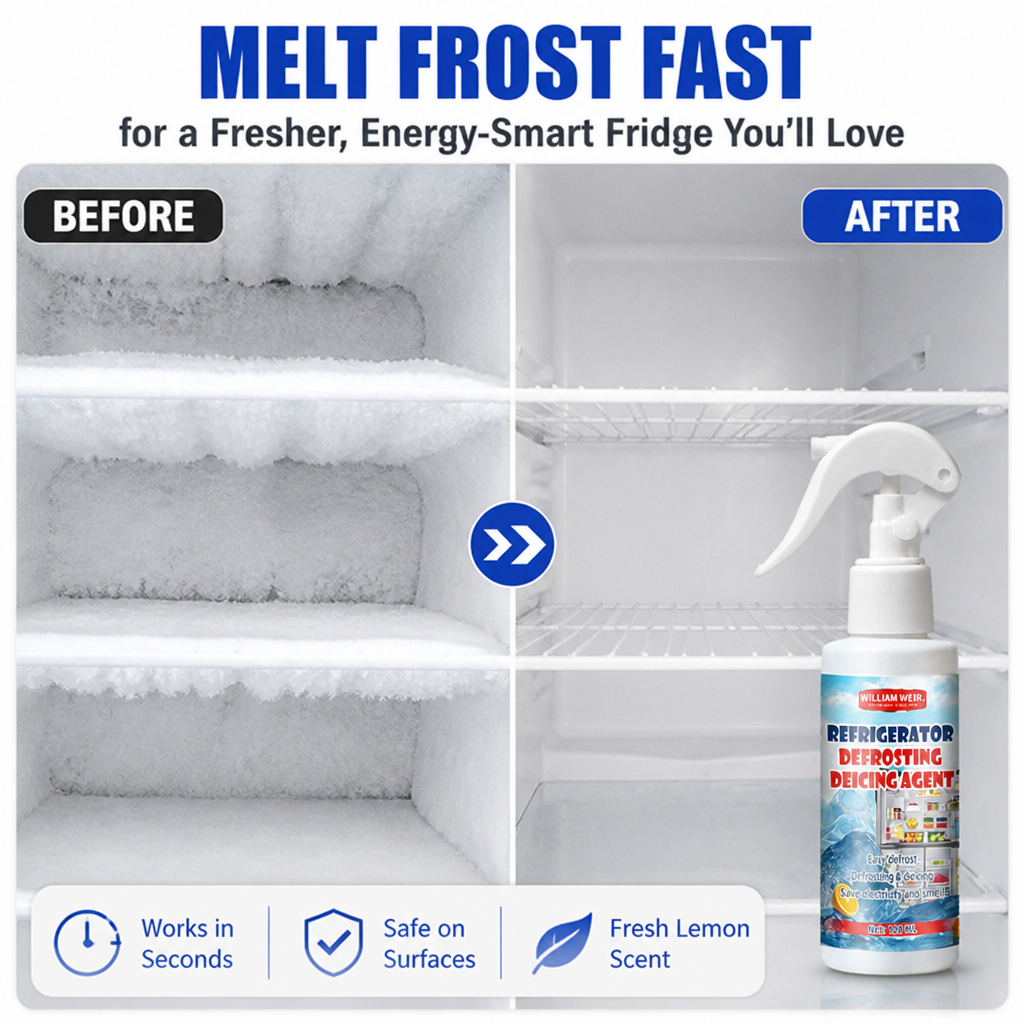 FrostEase™ — Melt Frost Fast for a Fresher, Energy-Smart Fridge You’ll Love