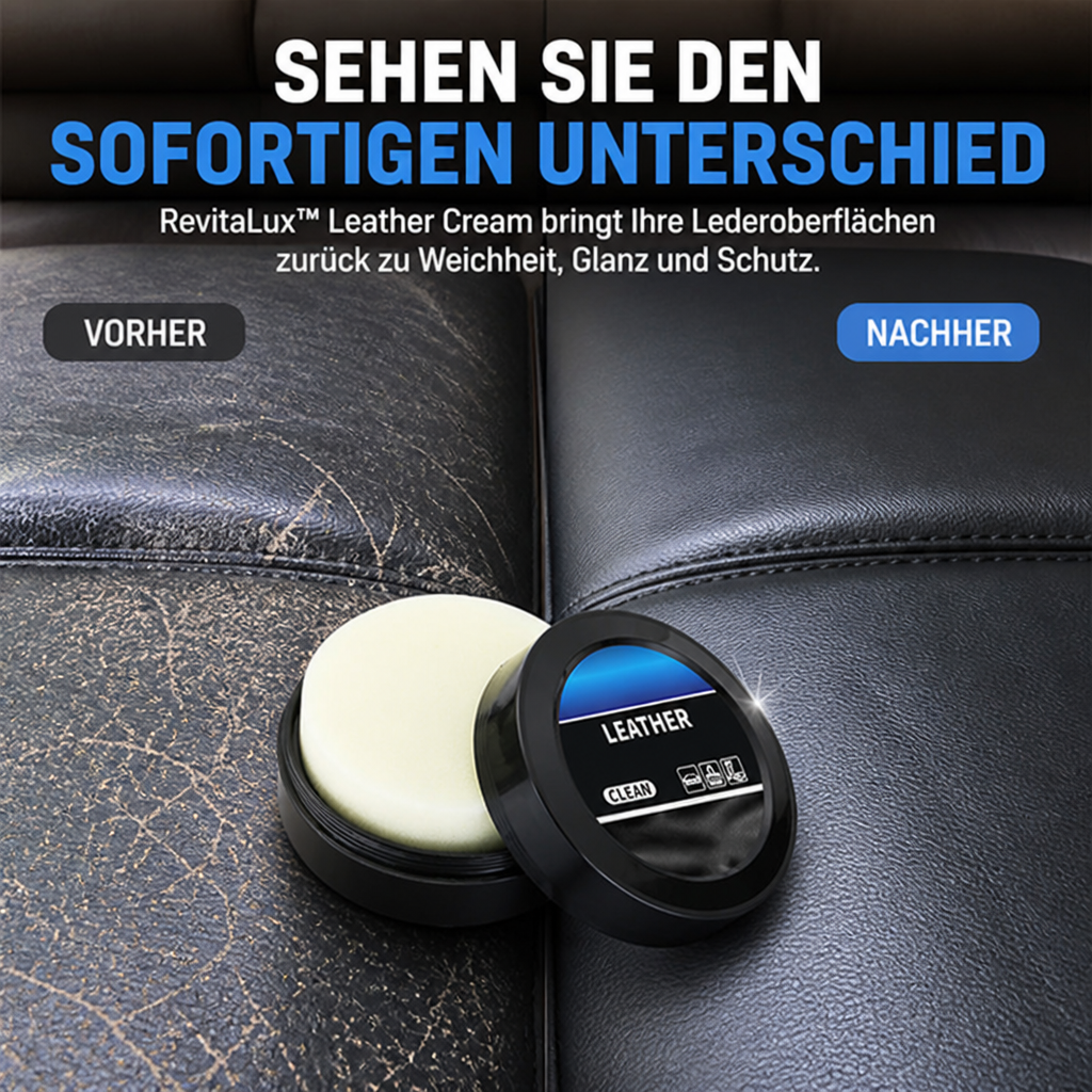 RevitaLux™ Leather Cream — Restore the Soft, Radiant Feeling Your Leather Deserves