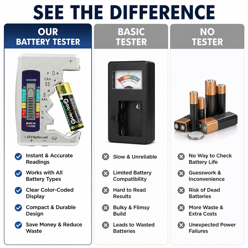 PowerPulse™ — Test Any Battery in Seconds and Stop Tossing Ones That Still Work