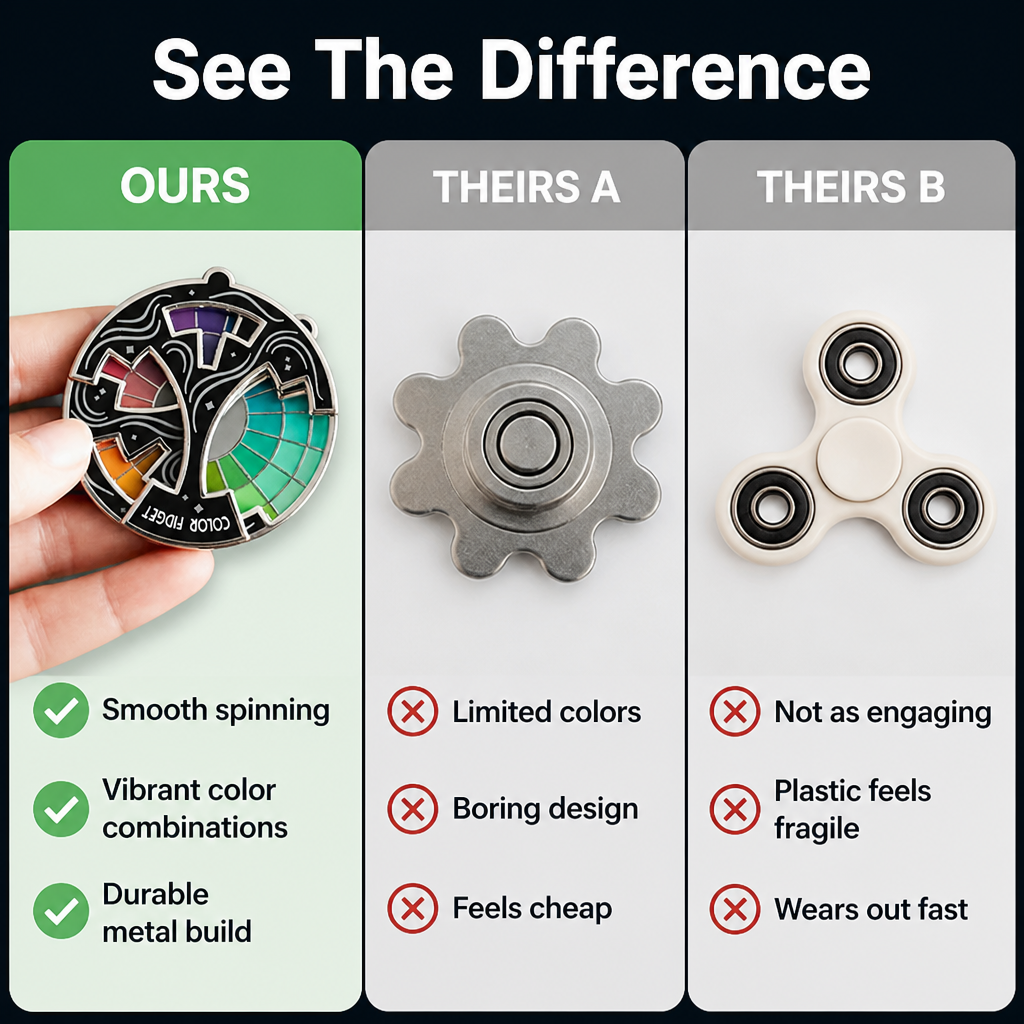 ChromoSpin™ — Unlock Your Creative Genius with Every Twist of Color