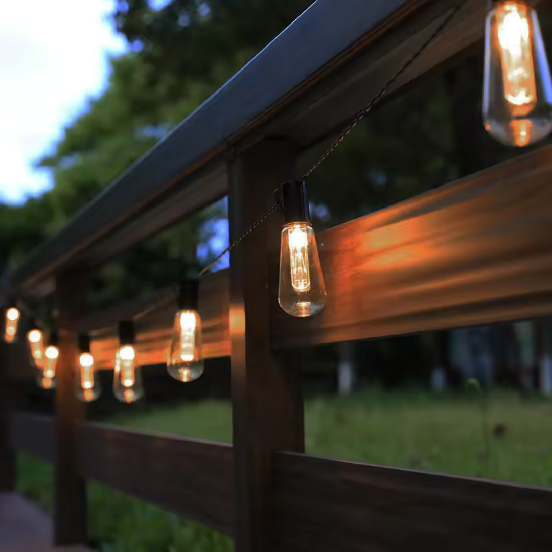 Waterproof Solar LED String Lights for Outdoor Garden and Camping - 5-10m