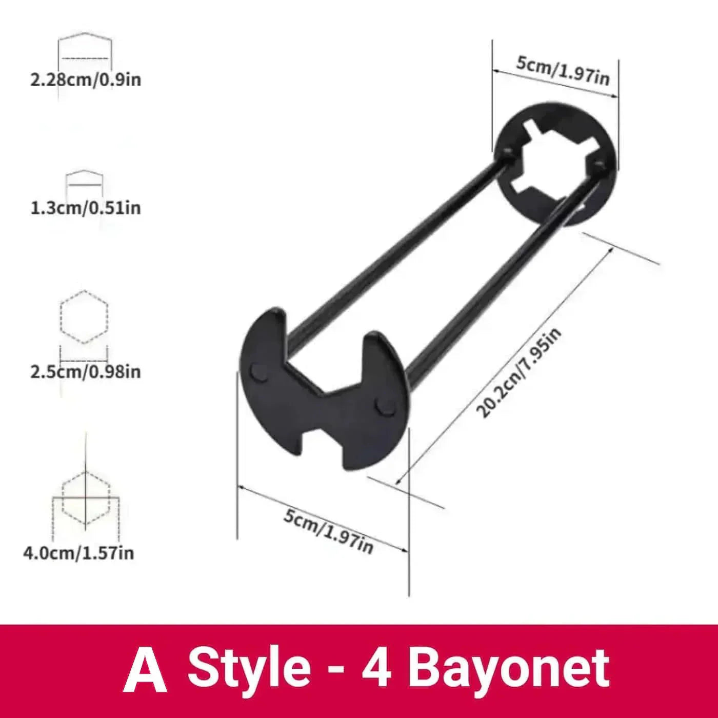 Adjustable Wrench for Various Installation Tasks