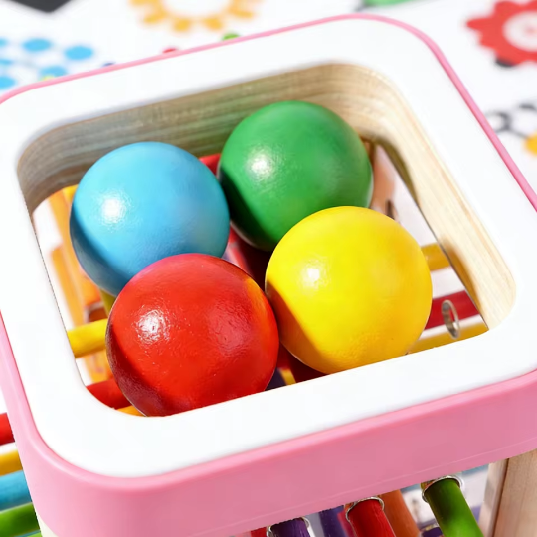 Stacking Tower Game for Kids – Wooden Toy for Ages 3 and Up