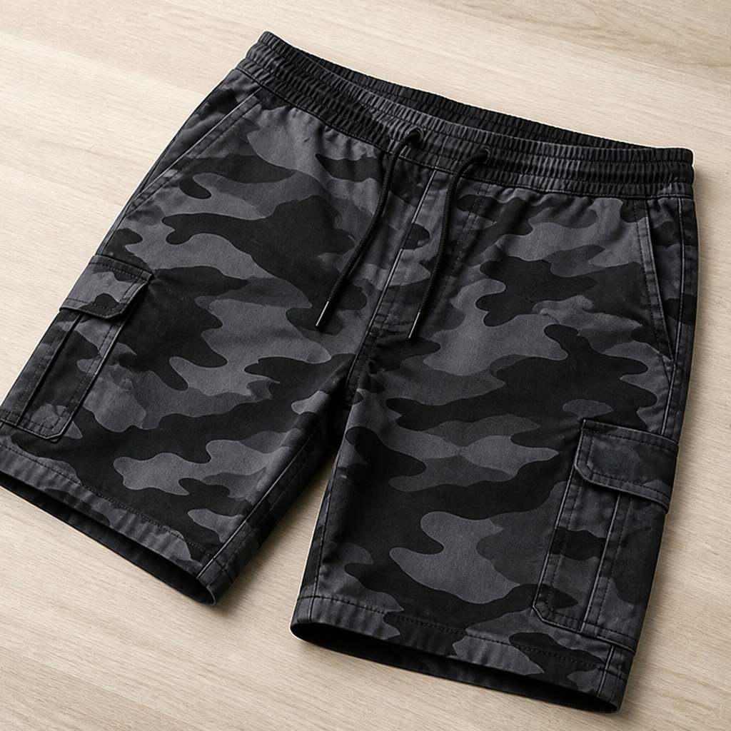 DefiantEdge™ Tactical Cargo Shorts — Conquer Every Move with Rugged Comfort and Smart Storage