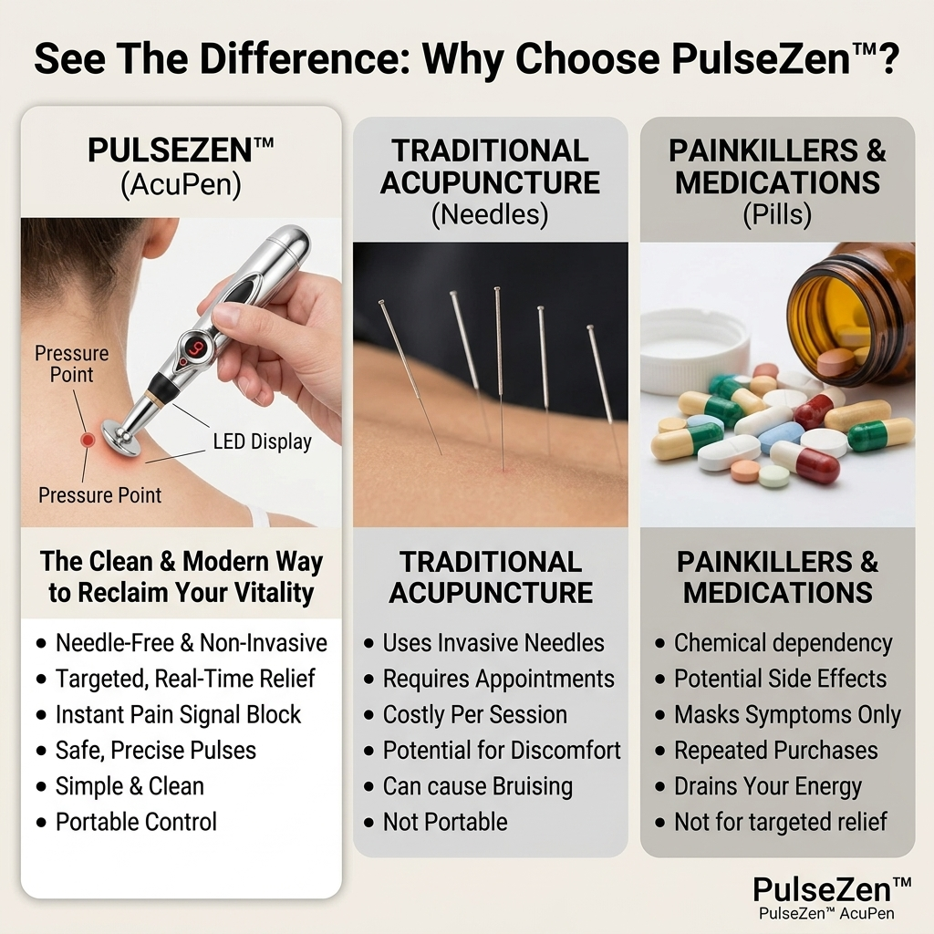PulseZen™ — Experience Instant, Needle-Free Freedom from Pain and Muscle Tension