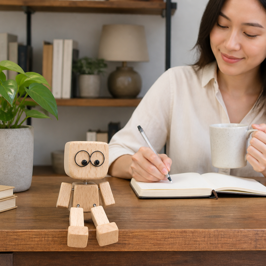 SwayBuddy™ — Instantly Lift Your Spirits with a Handcrafted Friend That Swings to Your Mood