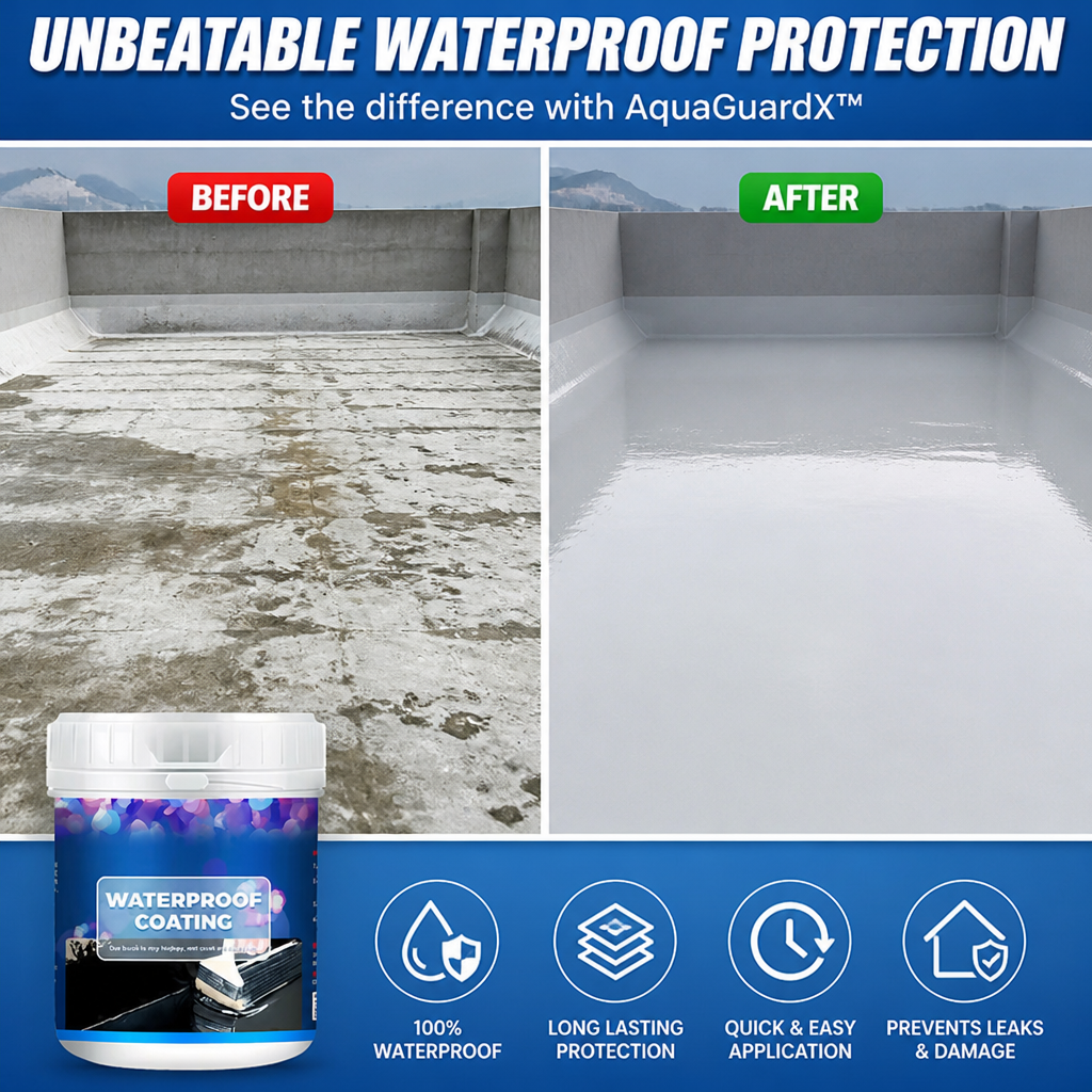 AquaGuardX™ — Shield Your Home Instantly from Water Damage and Decay