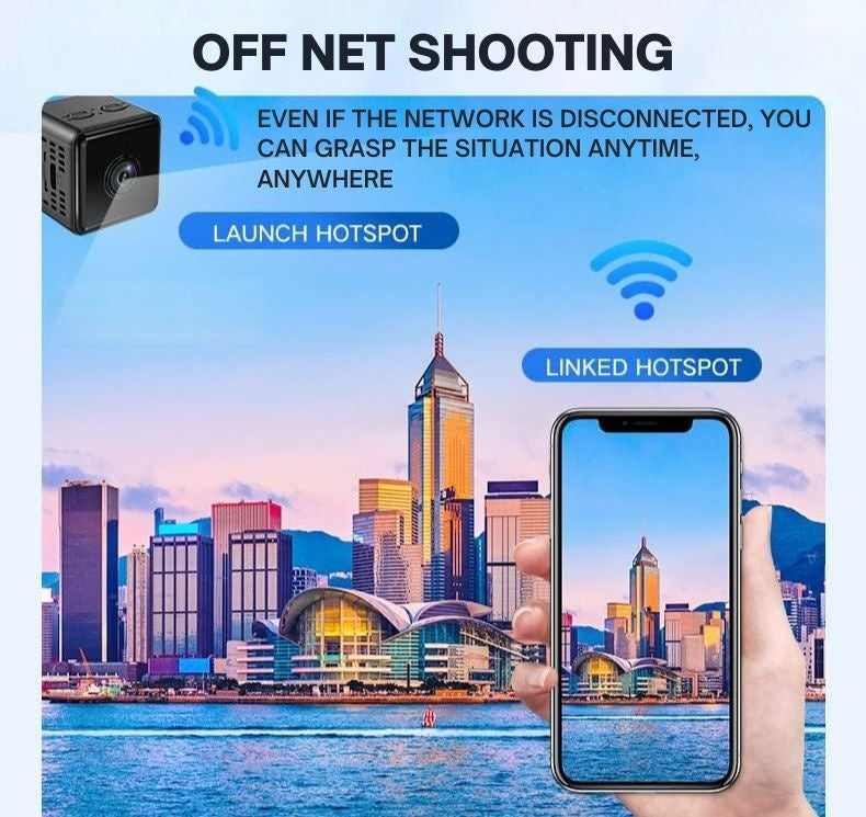 1080p HD Video Wireless Security Camera – Weather Resistant WiFi