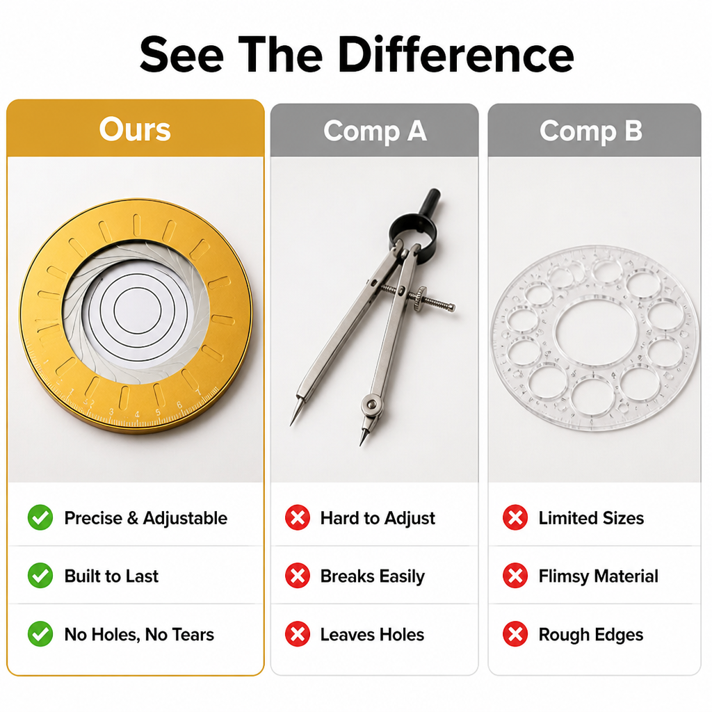 HaloRim™ — Create Flawless Circles That Protect Your Masterpiece Every Time