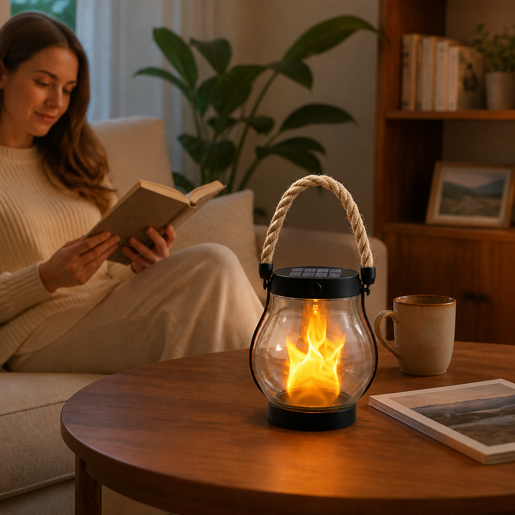 LumaFlick™ — Ignite Endless Cozy Nights with Effortless, Real Flame Warmth