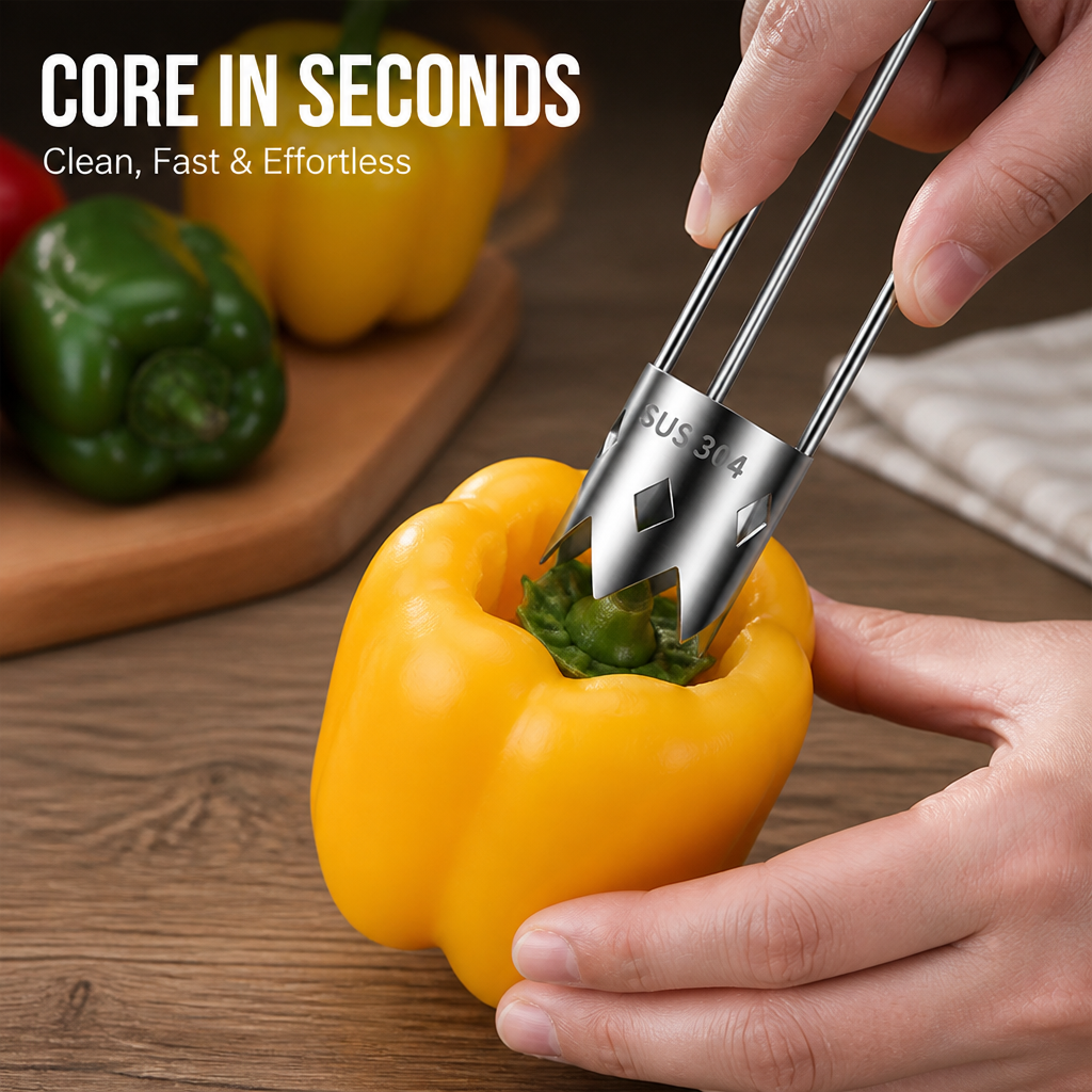 PowerCore™ — Slice Perfect Fruit in Seconds Without the Hassle