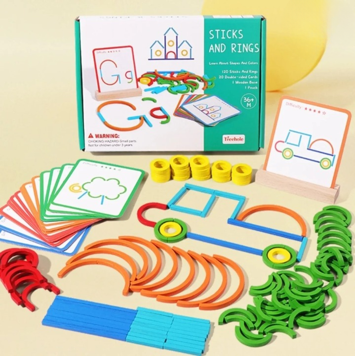 Children's Wooden Puzzle – Fun Way to Enhance Logic and Focus