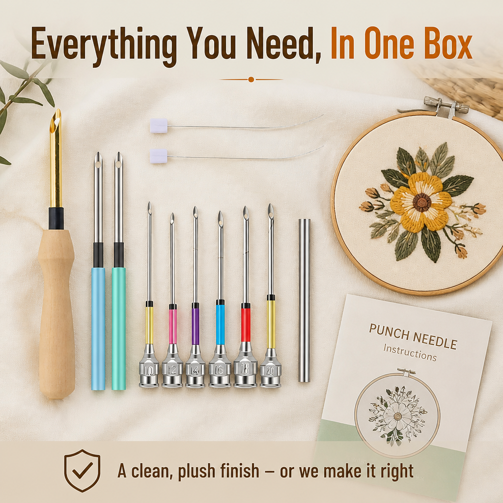 StitchMaster™ — Sew Flawlessly Every Time and Watch Your Creations Come Alive