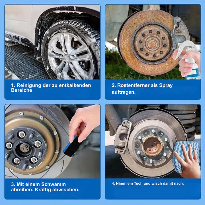 Metal Surface Rust Removal Spray – Easy No-Scrub Solution