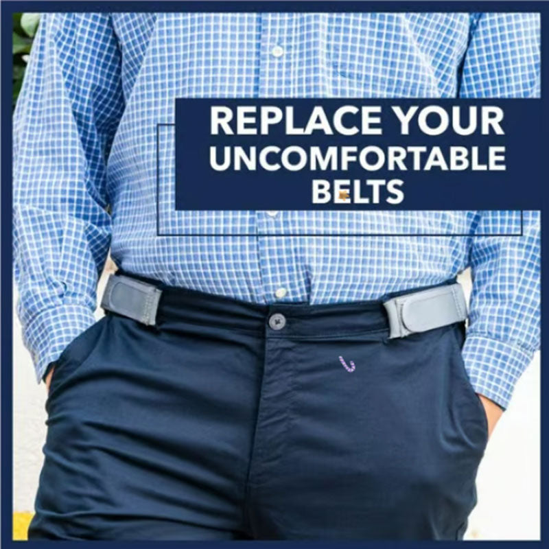 Seamless Stretchy Elastic Belt – Discreet No-Show Denim Accessory