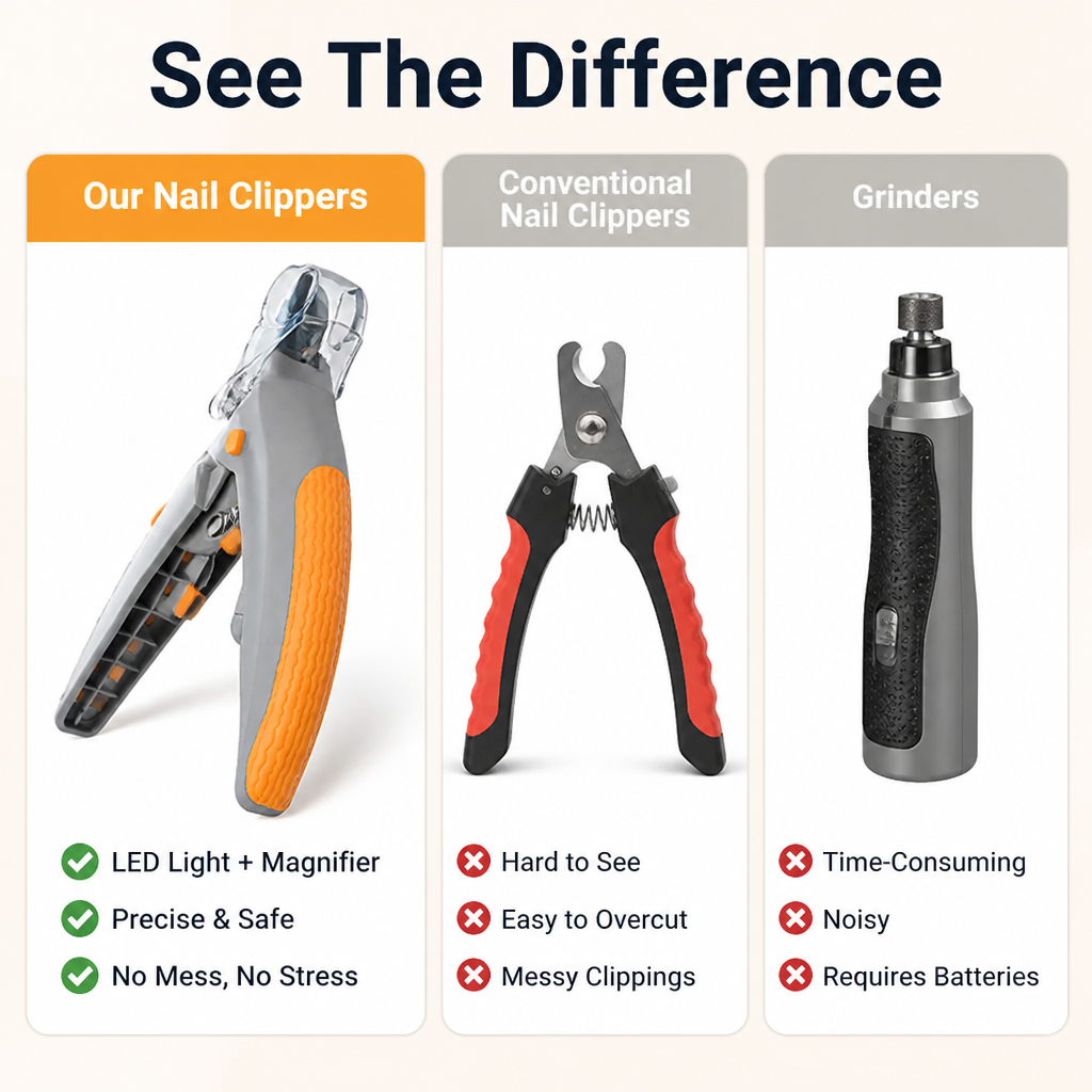 ClariPaw™ — See Every Nail, Trim with Calm Confidence
